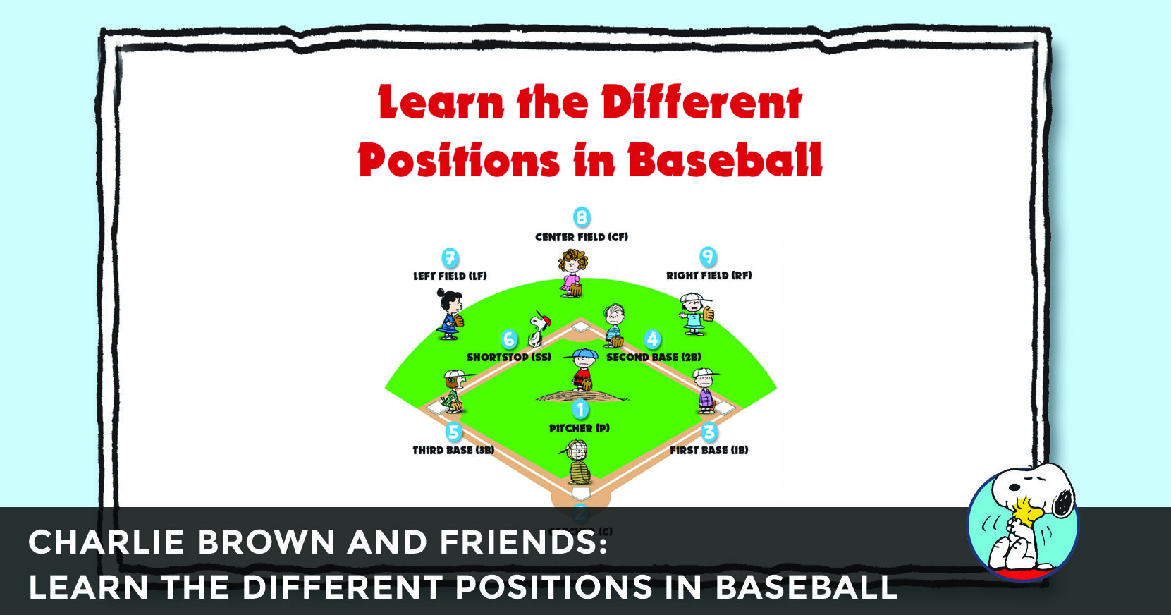 Learn All The Baseball Positions Amp Kids