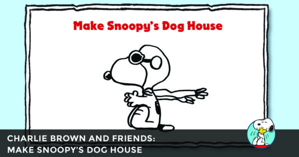 snoopy house toy